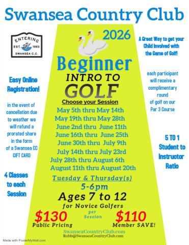 Swansea Country Club Golf Camps and Clinics logo