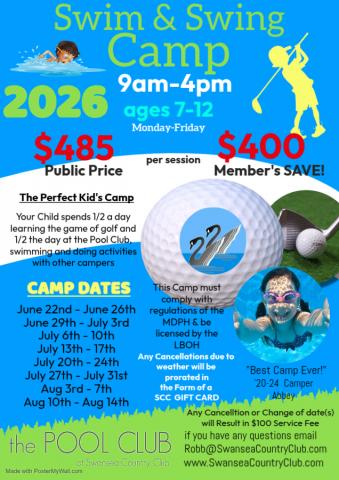 Swansea Country Club Golf Camps and Clinics logo